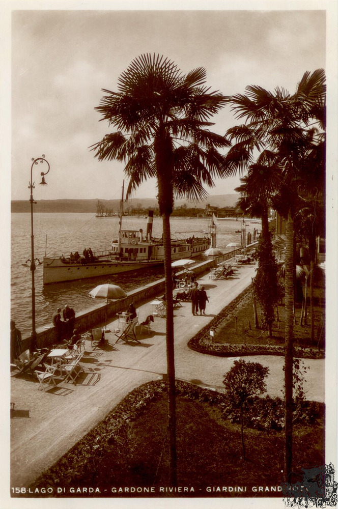 Ansichtskarte Lago di Garda - Gardone Riviera