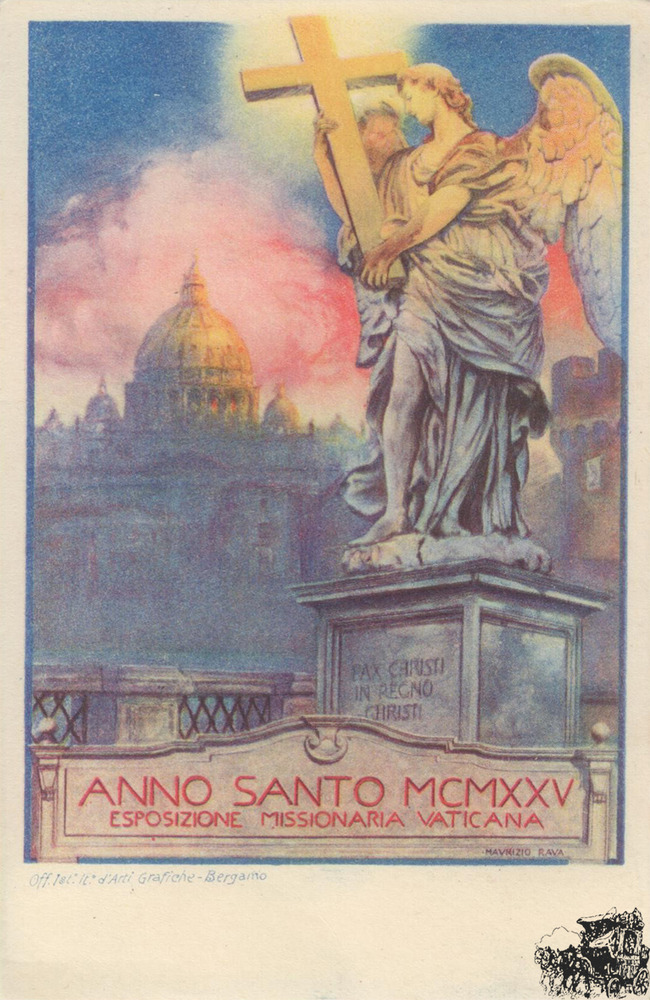 Ansichtskarte ANNO SANTO MCMXXV Ansichtskarte ANNO SANTO MCMXXV