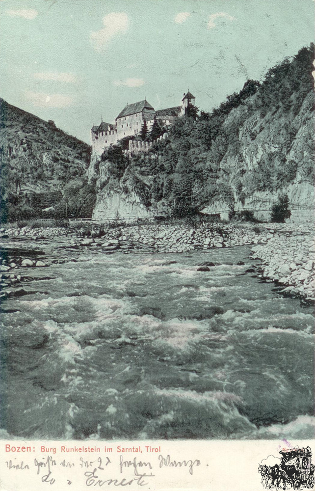 Ansichtskarte Bozen: Burg Runkelstein im Sarntal Tirol