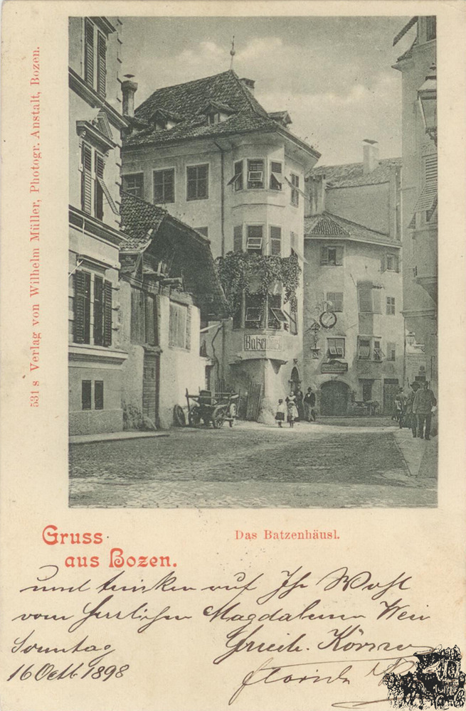 Ansichtskarte Gruss aus Bozen