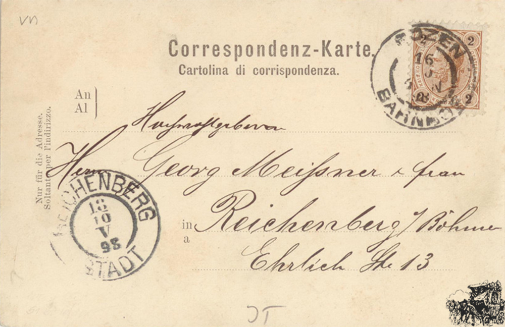 Ansichtskarte Gruss aus Bozen