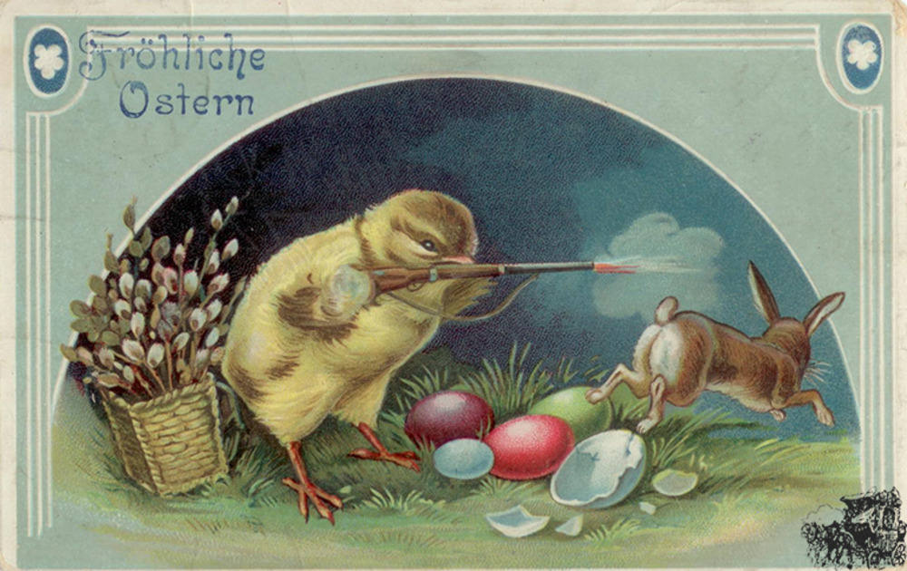Ansichtskarte Fröhliche Ostern