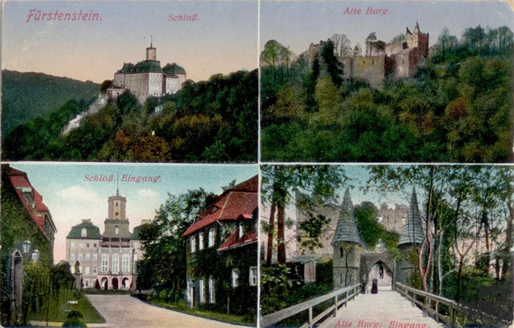 Ansichtskarte Fürstenstein Ansichtskarte Fürstenstein