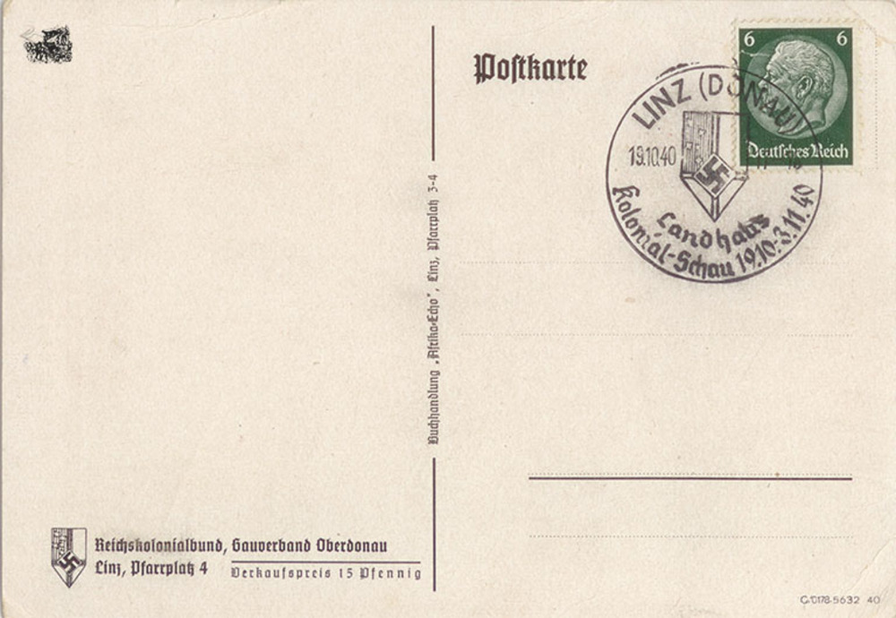 Postkarte: Franz Ritter von Epp - Reichsleiter und -statthalter Postkarte: Franz Ritter von Epp - Reichsleiter und -statthalter