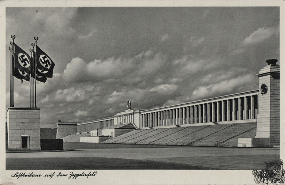 Postkarte: Nürnberg - Zeppelinplatz