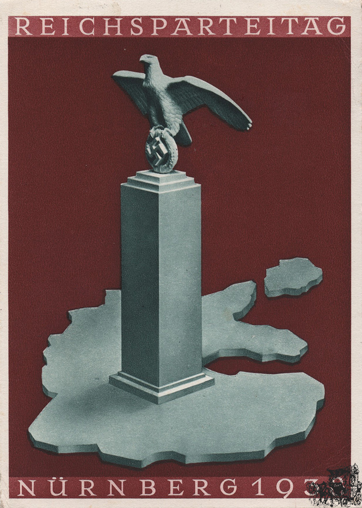 Postkarte: Reichparteitag Nürnberg 1938