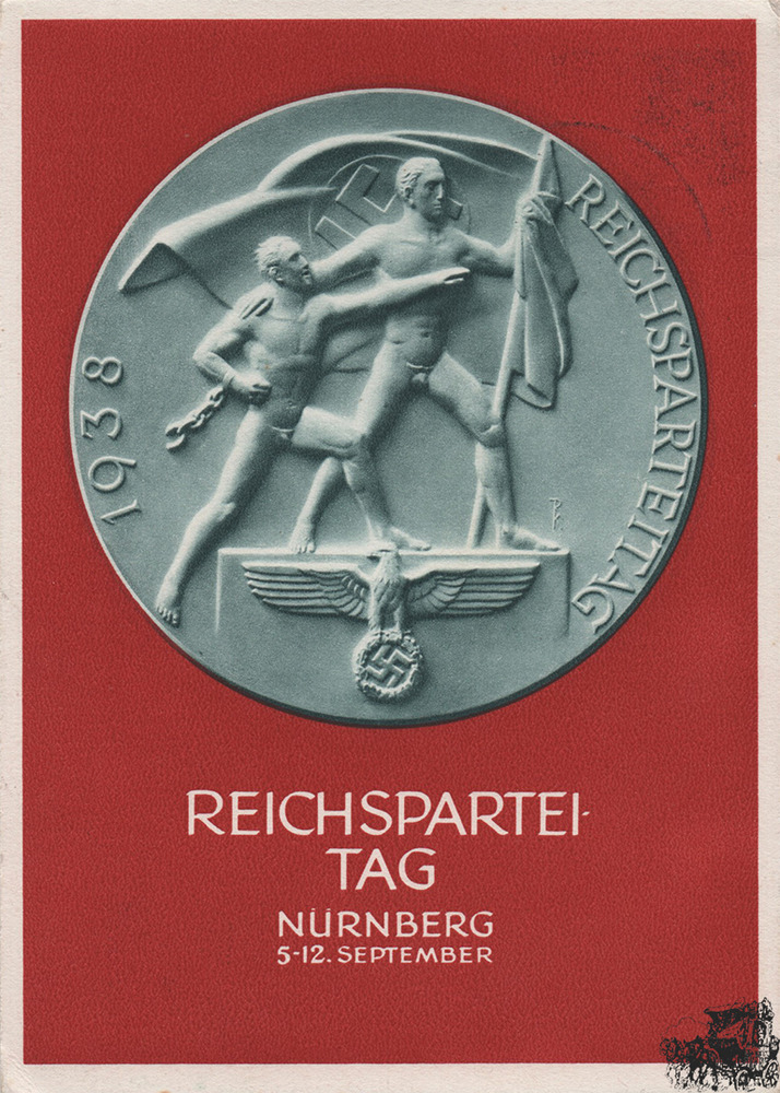 Postkarte: Reichparteitag Nürnberg 1938