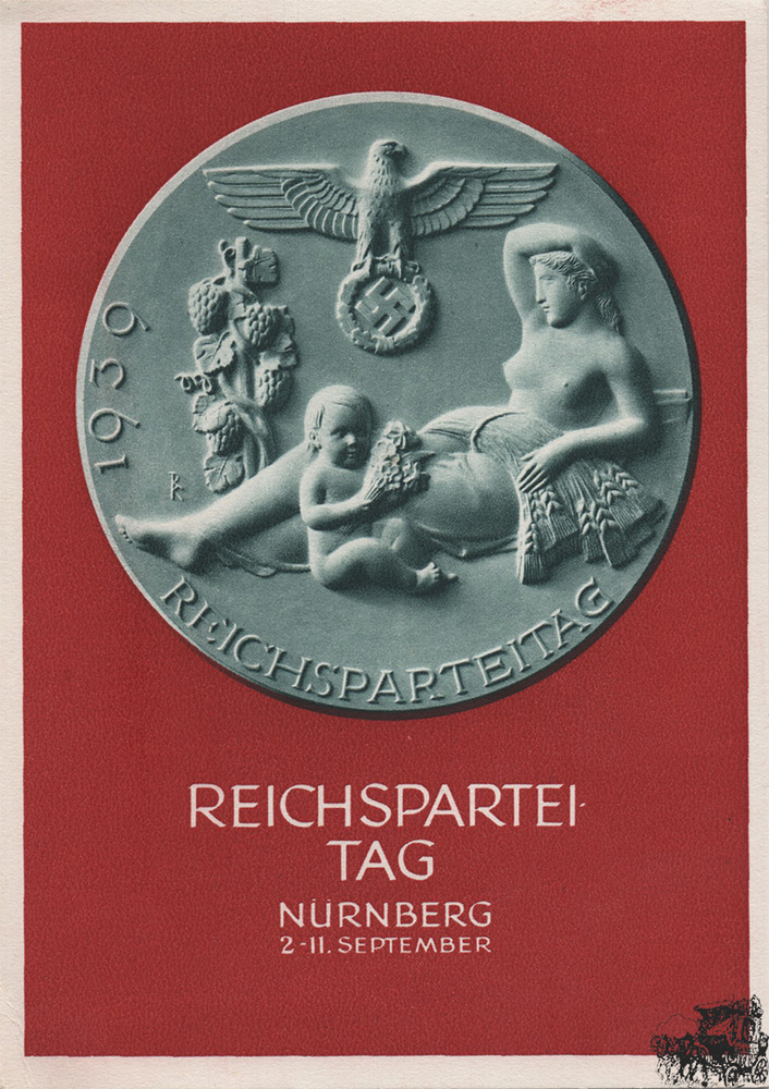 Postkarte: Reichsparteitag Nürnberg