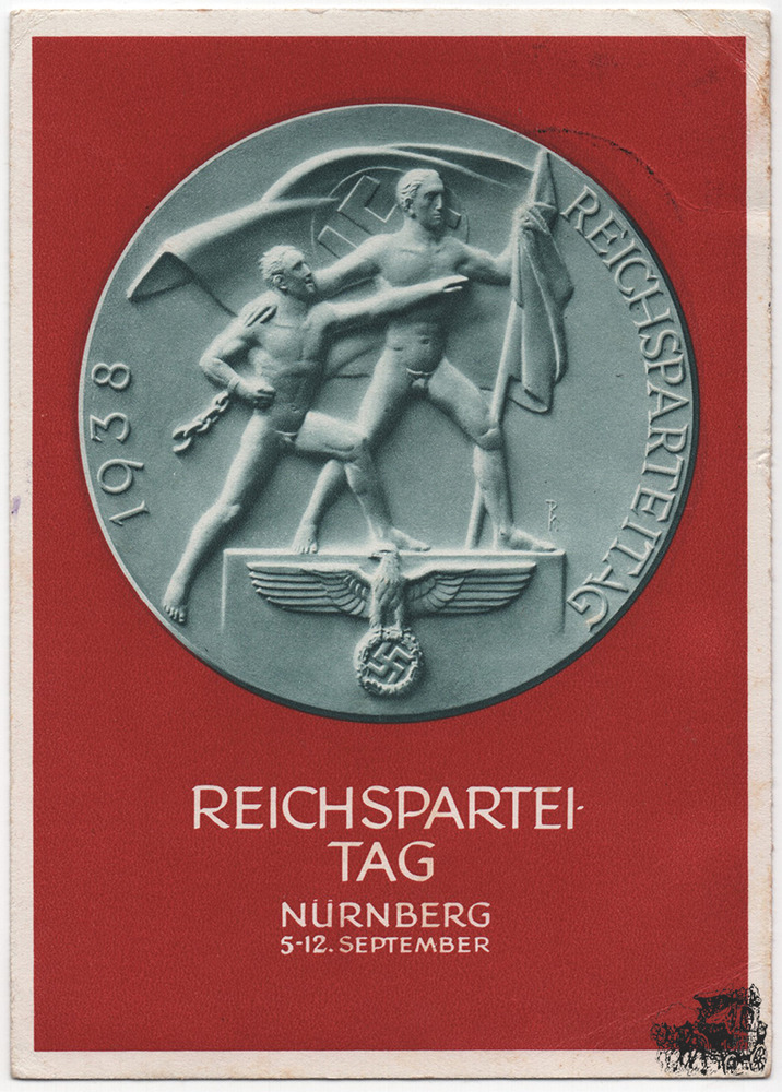 Postkarte: Reichsparteitag Nürnberg 1938