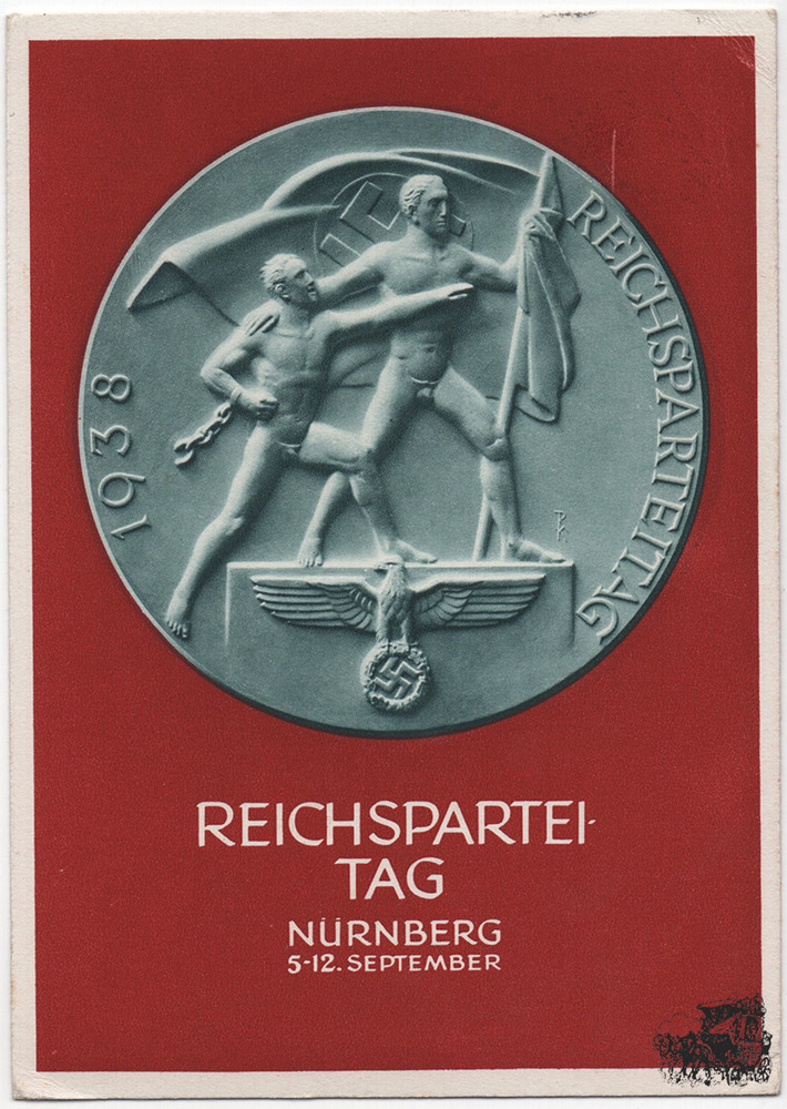 Postkarte: Reichsparteitag Nürnberg 1938