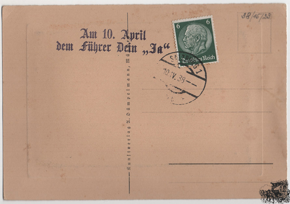 3. Reich - 3 Propaganda-Karten Adolf Hitler Zitate 3. Reich - 3 Propaganda-Karten Adolf Hitler Zitate