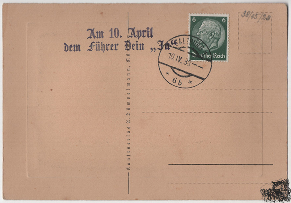 3. Reich - 3 Propaganda-Karten Adolf Hitler Zitate 3. Reich - 3 Propaganda-Karten Adolf Hitler Zitate