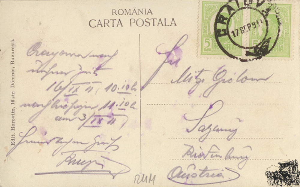 Ansichtskarte Craiova Liceul Carol I.