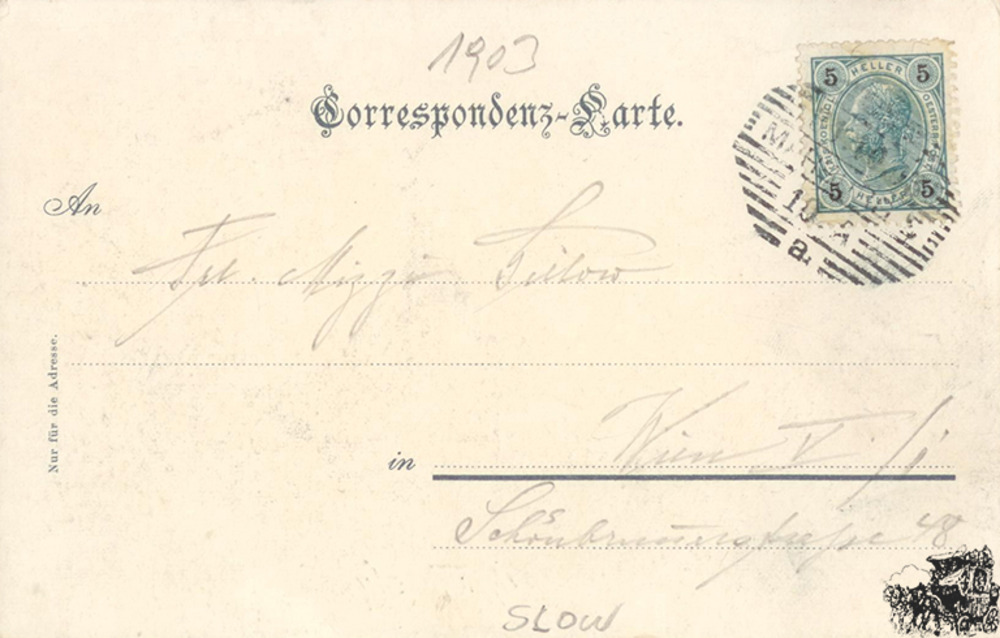 Ansichtskarte Gruss aus Marburg a. d. Drau - Burgplatz Ansichtskarte Gruss aus Marburg a. d. Drau - Burgplatz
