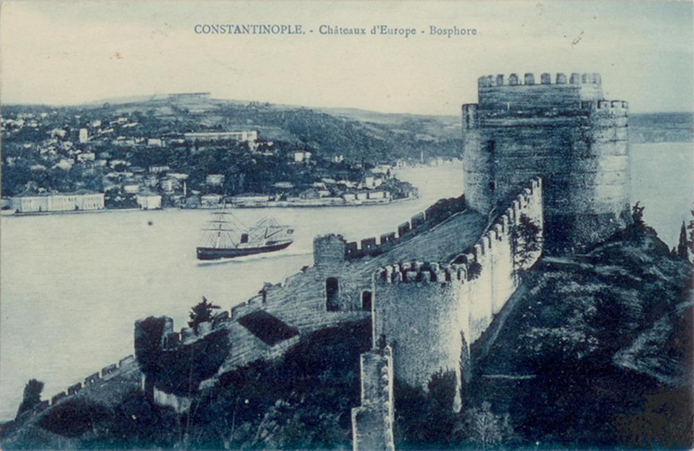 Ansichtskarte Constantinople - Chateaux d Europe - Bosphore