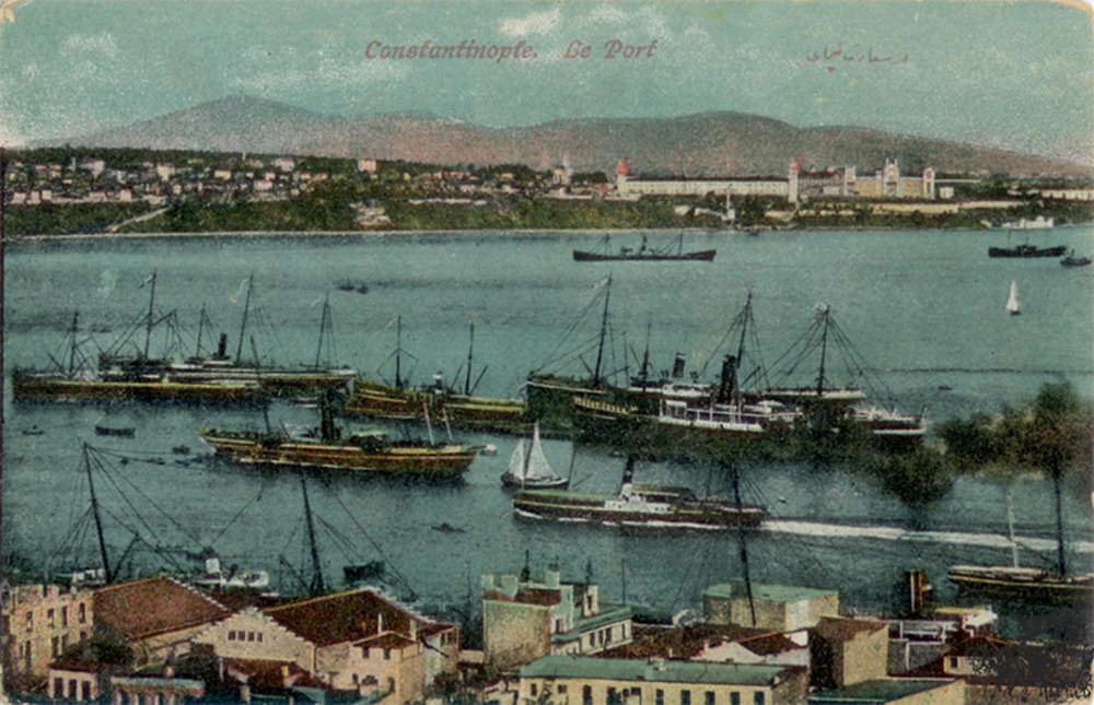 Ansichtskarte Constantinople - Le Port