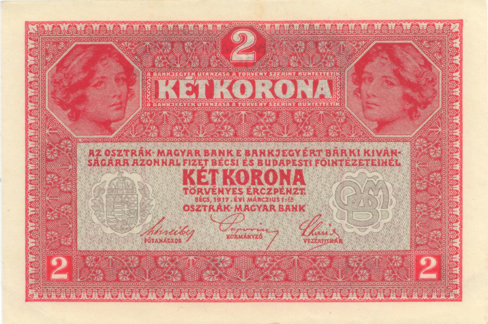 2 Kronen 1919 - Deutschösterreich