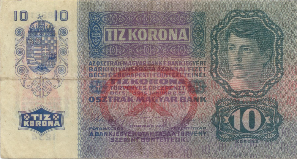 10 Kronen 1919 - Deutschösterreich