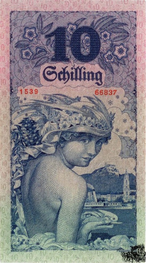 10 Schilling 1927 - Austria