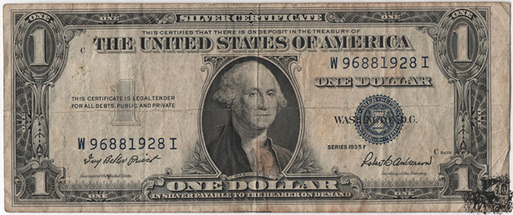 1 Dollar 1935 F