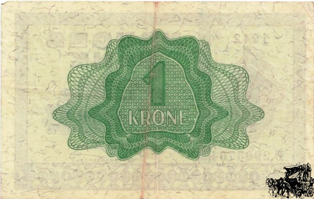 1 Kronen 1940 - Norwegen