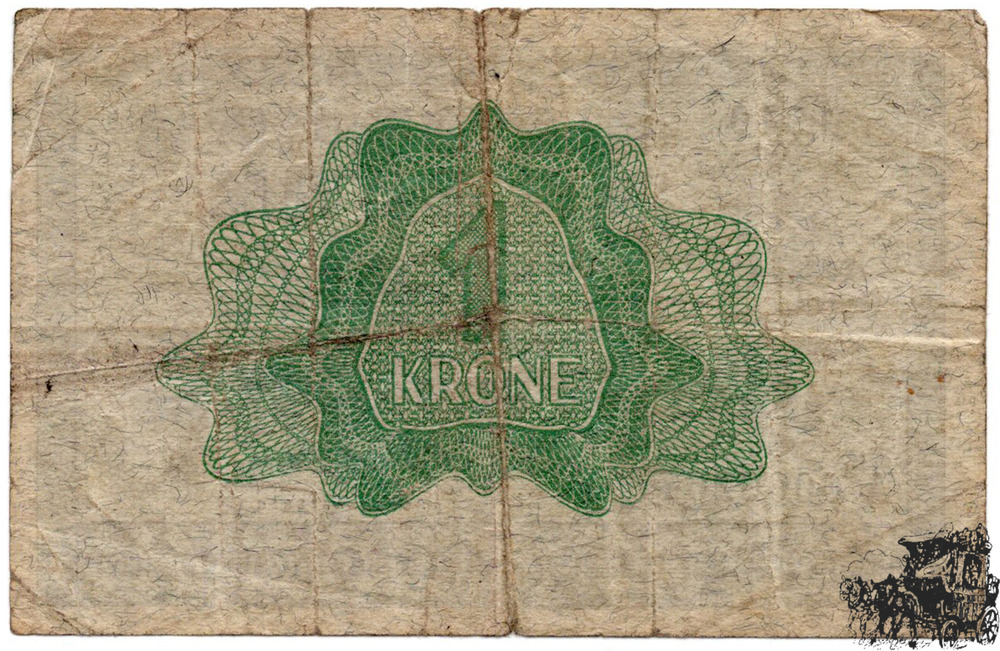 1 Kronen 1940 - Norwegen - schön