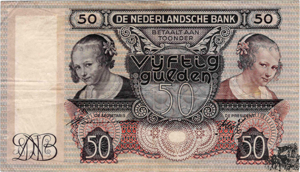 50 Gulden 1941 - Niederlande