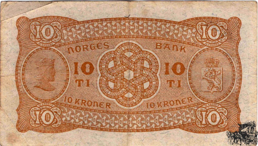 10 Kronen 1942 - Norwegen