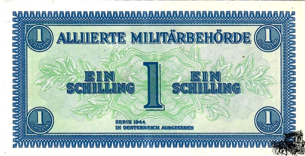 1 Sch. 1944-Alli. Militärbehörde-WZ Military Authority