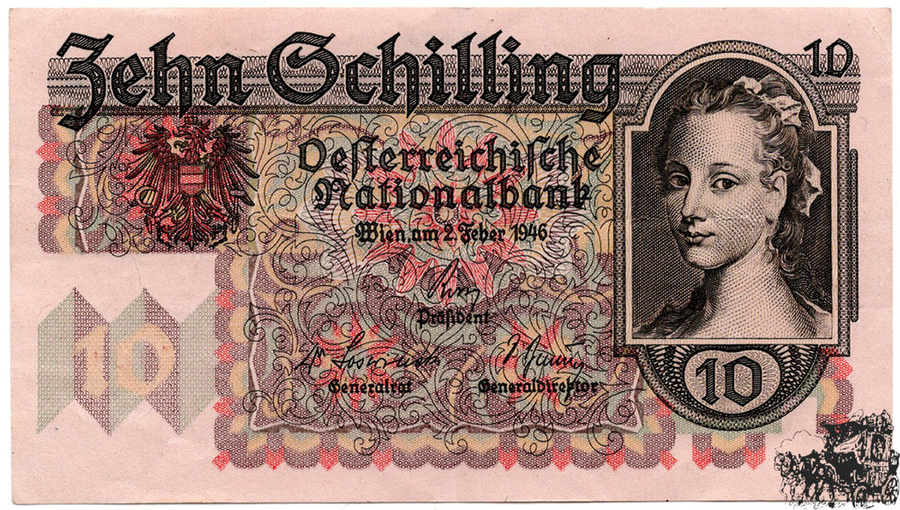 10 Schilling 1946 - 2.Republic 10 Schilling 1946 - 2.Republic