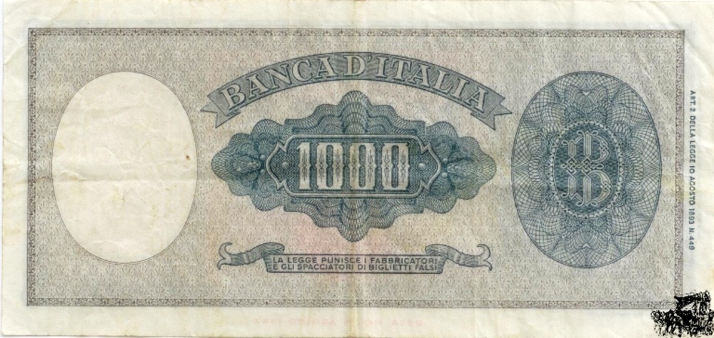 1000 Lire 1948 - Italien