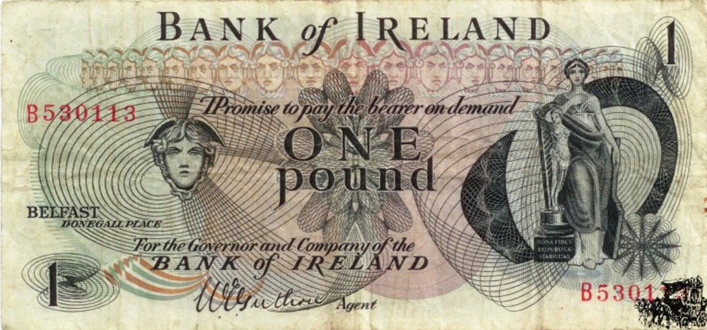 1 Pfund 1967 - Nordirland