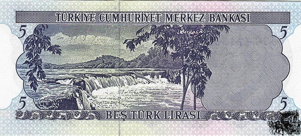 5 Lira 1968