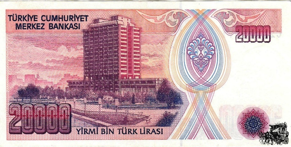 20.000 Lira 1970 - Türkei