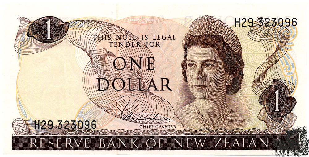1 Dollar 1977 Neuseeland - bankfrisch