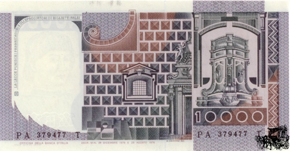10.000 Lire 1978 - Italien