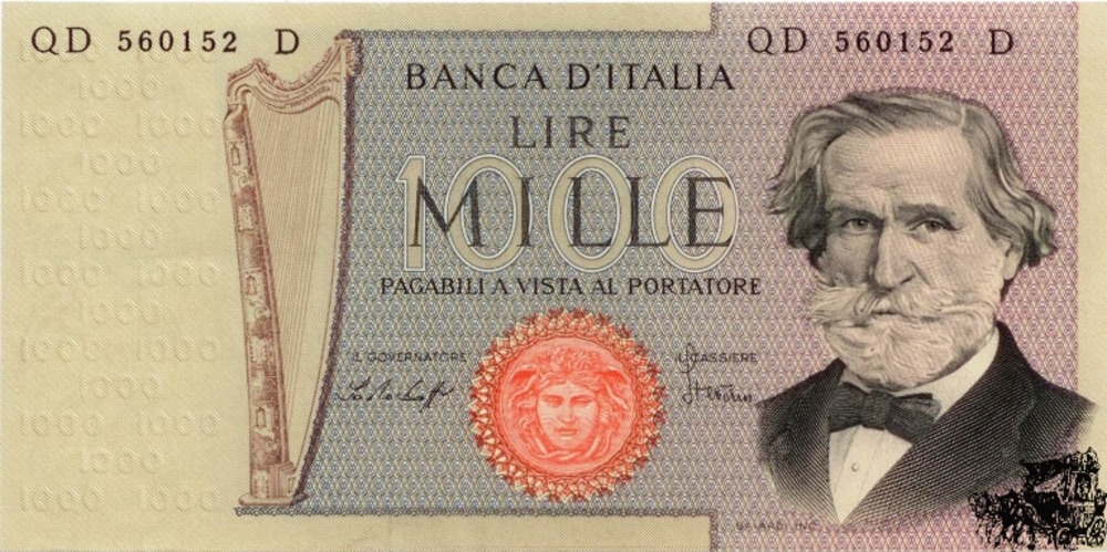 1000 Lire 1979 - Italien