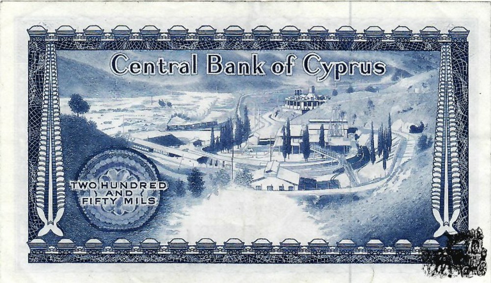 250 Mils 1980 - Zypern