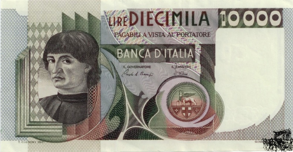 10.000 Lire 1980 - Italien