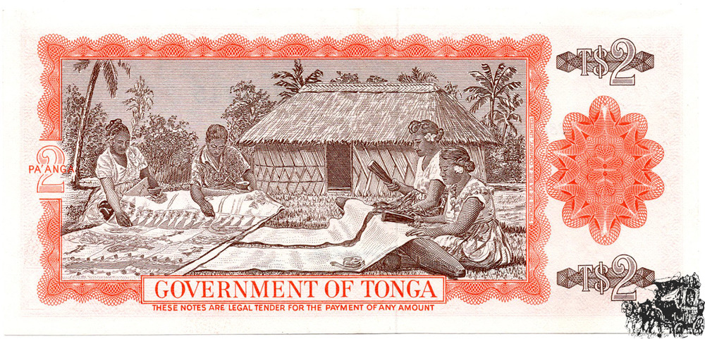 2 Pa'anfa Tonga - bankfrisch