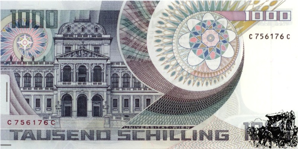 1000 Schilling 1983 - 2.Republik