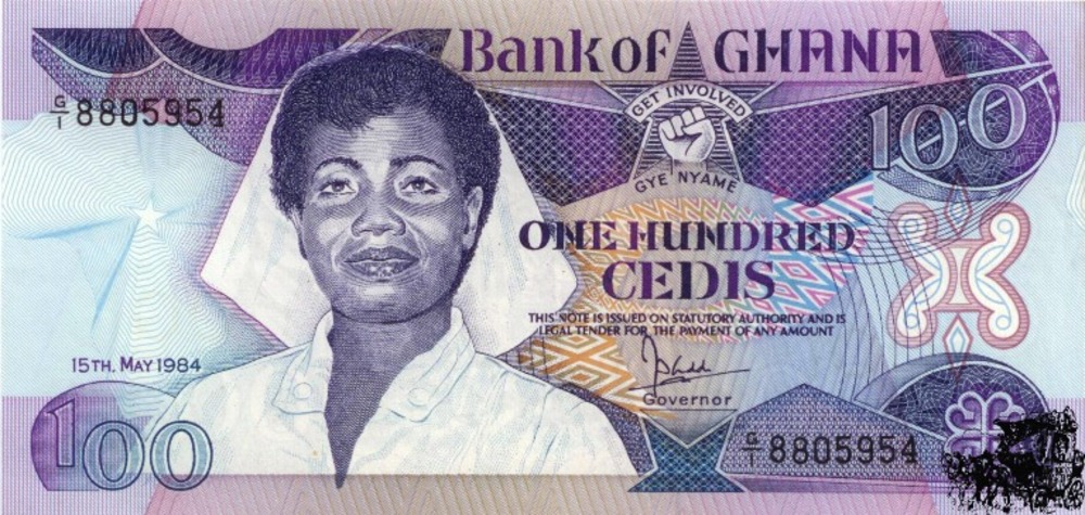 100 Cedis 1984 - Ghana