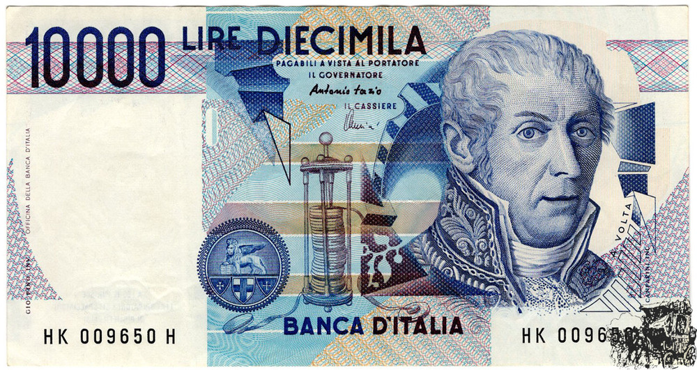10.000 Lire 1984 - Italien - sehr schön