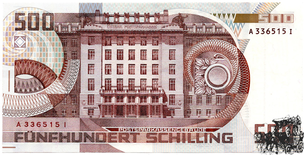 500 Shillings 1987 - 2nd Republic