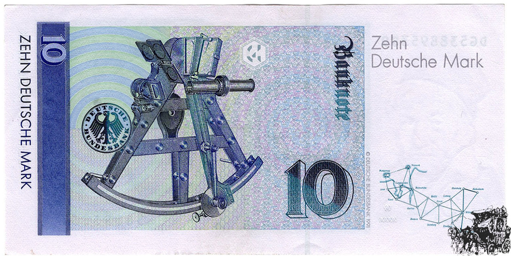 10 Mark 1993 - Deutschland - kassenfrisch 10 Mark 1993 - Deutschland - kassenfrisch