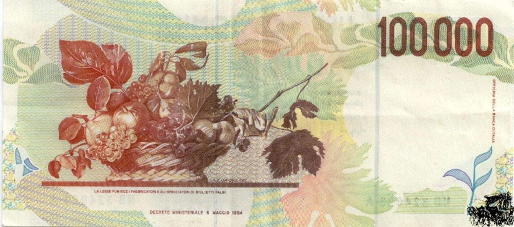 100.000 Lire 1994 - Italien 100.000 Lire 1994 - Italien