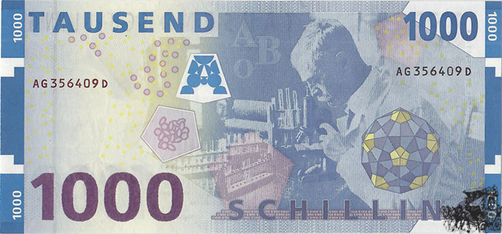1000 Shillings 1997 - 2nd Republic