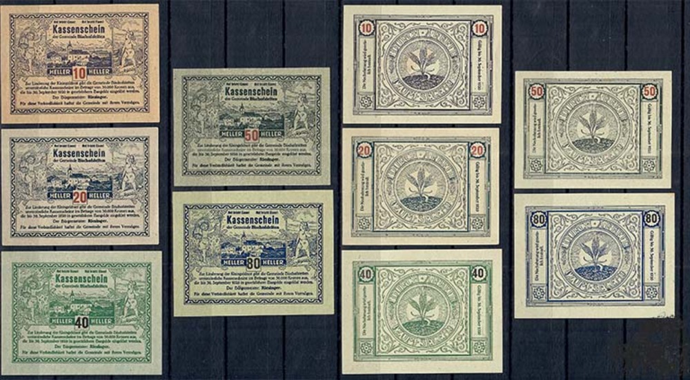 Bischofstetten,NÖ - Notgeld 1920 Bischofstetten,NÖ - Notgeld 1920
