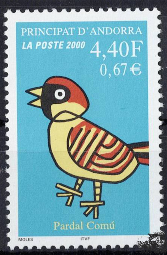 Andorra fr. 2000 ** - Sperling