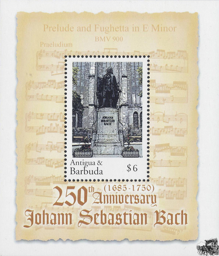 Antigua & Barbuda ** 2000 - J. S. Bach Antigua & Barbuda ** 2000 - J. S. Bach